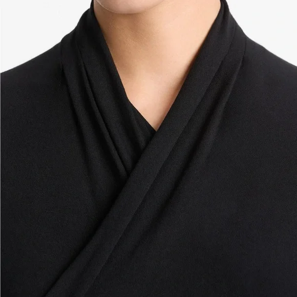 Vince Fixed Wrap Long-Sleeve Top - Picture 3 of 8